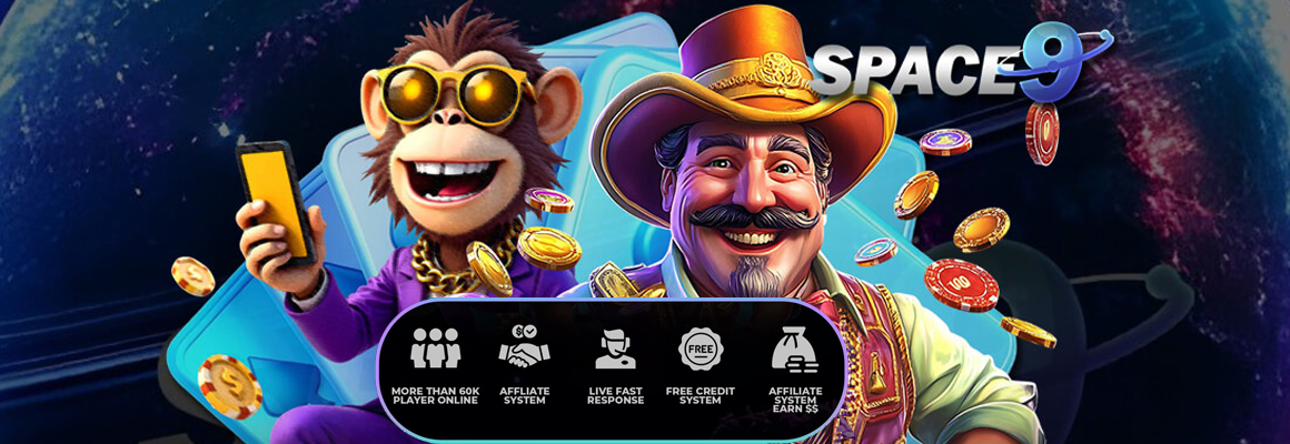 Space9 Casino Banner
